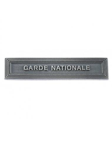 AGRAFE ORDONNANCE GARDE NATIONALE - ARGENT