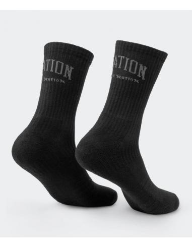 CHAUSSETTES MONTANTES UNIVERSITAIRES POUR HOMME (LOT DE 2) MUSCLENATION