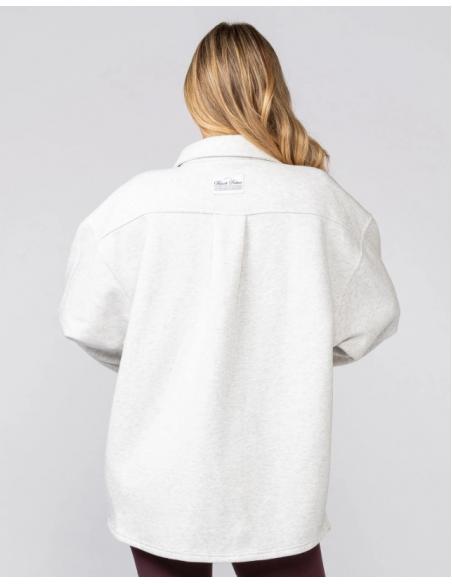 VESTE CHEMISE OVERSIZED POLAIRE MUSCLE NATION