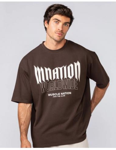 T-SHIRT OVERSIZED METAL MUSCLE NATION
