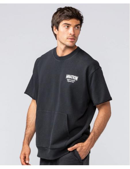 T-SHIRT OVERSIZED HERITAGE LOOPBACK MUSCLE NATION