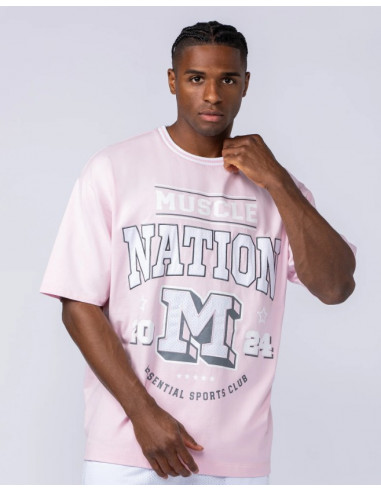 T-SHIRT OVERSIZED DU SPORTING CLUB MUSCLE NATION