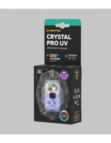LAMPE CRYSTAL V2 PRO UV/BLUE