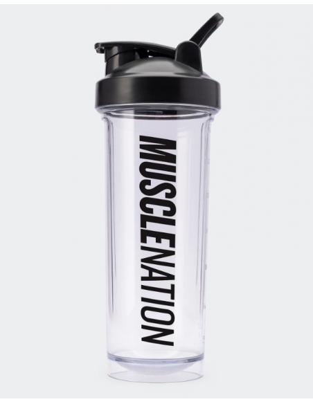 SHAKER TRANSPARENT DE 700ML MUSCLENATION