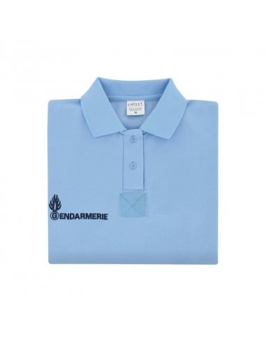 POLO GENDARMERIE BLEU ALLEGE FEMME