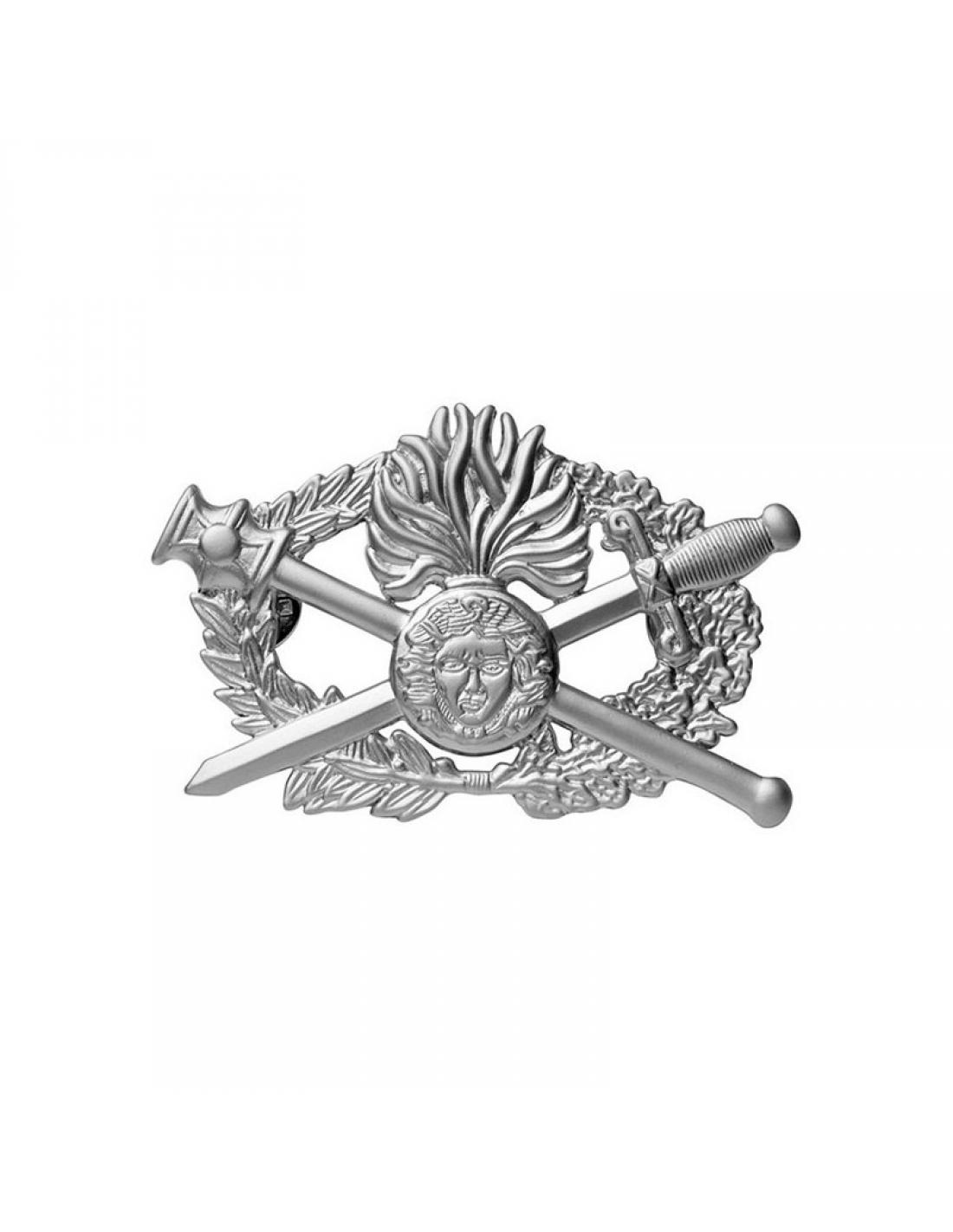 INSIGNE METAL OPJ GENDARMERIE ARGENT