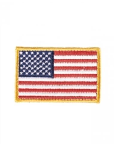 INSIGNE TISSU DRAPEAU AMERICAIN SCRATCH