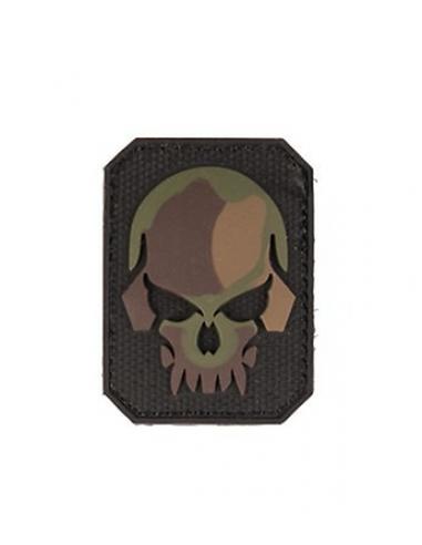 PATCH PVC 3D TETE DE MORT CAM