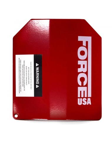 2 plaques de gilet de poids incurvées de 2 kg (vendues par paire) - FORCE USA