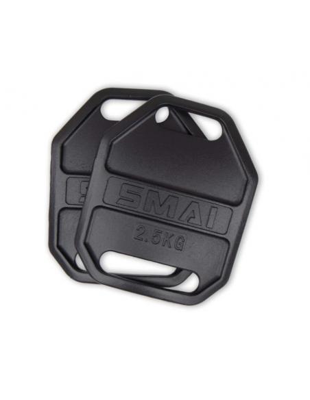 PAIRE DE PLAQUES DE LESTAGE POUR GILET 2.5KG SMAI
