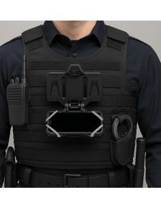 SUPPORT DE TELEPHONE POUR GILET TACTIQUE