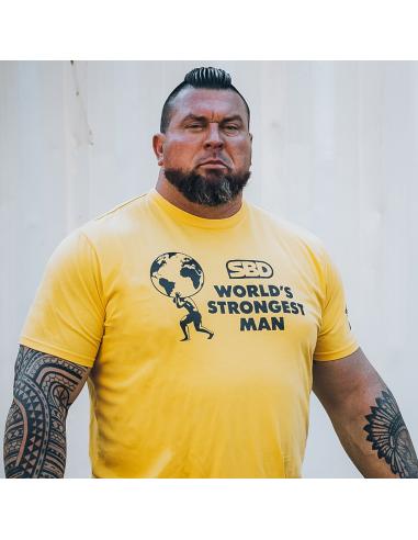 T-SHIRT WSM  2021 JAUNE 