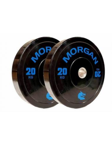 BUMPER PLATE 20KG MORGAN (PAIRE)
