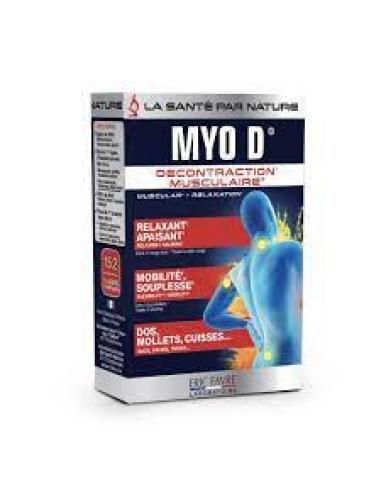 Myo D - Décontraction musculaire 30cp