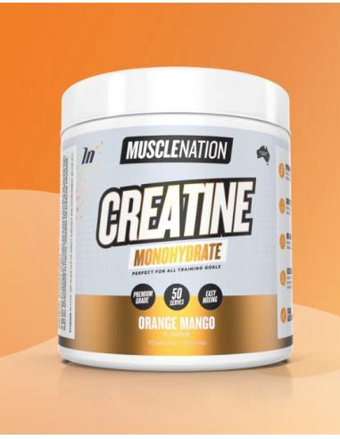 CREATINE MONOHYDRATEE ORANGE MANGUE MUSCLENATION