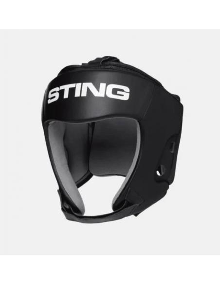 CASQUE DE BOXE ORION GEL OPEN FACE BLACK STING