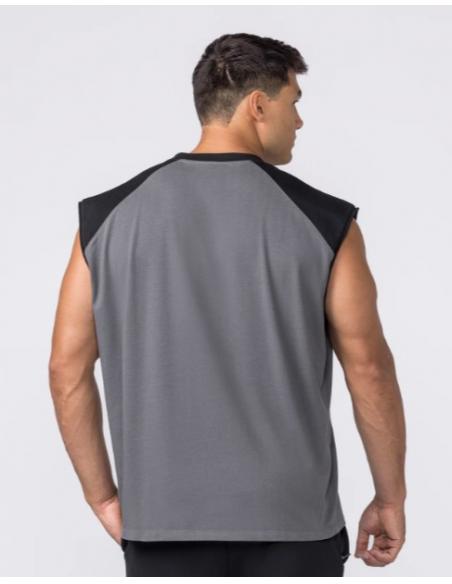 ESSENTIAL RAGLAN BOXY MUSCLE TANK