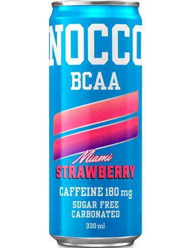 BOISSON ENERGISANTE - NOCCO MIAMI FRAISE BCAA 330ML