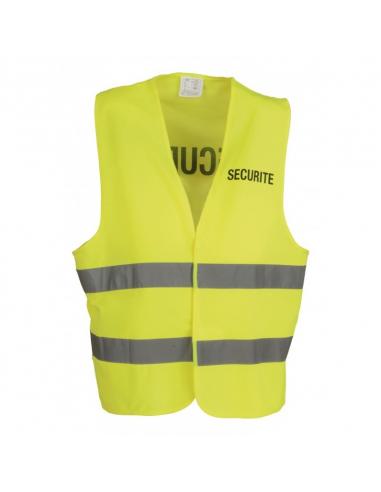 CHASUBLE JAUNE SECURITE