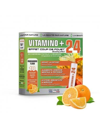 Vitamino+ Immunité, fatigue, Multivitamines et minéraux - 10unicadoses