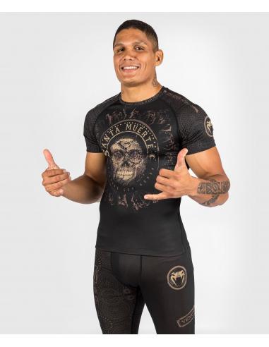 RASHGUARD MANCHES COURTES SANTA MUERTE DARK SIDE VENUM