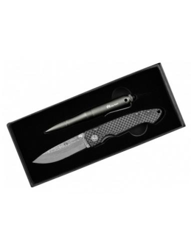 COFFRET COUTEAU ET STYLO MAX KNIVES MKSC1