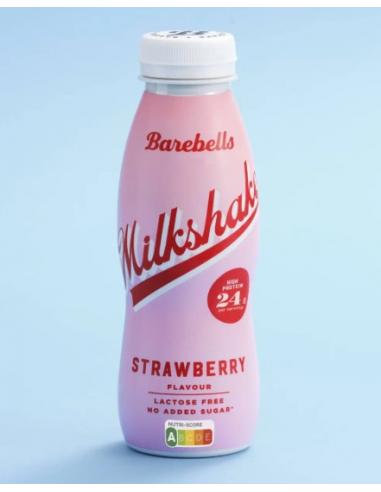 BARBELLS MILKSHAKE FRAISE PROTEINEE SANS LACTOSE