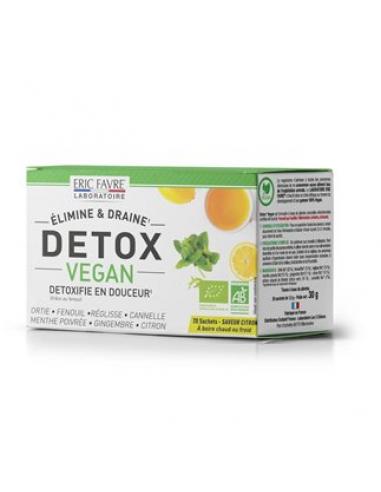 DETOX VEGAN BIO 20 SACHETS ERIC FAVRE