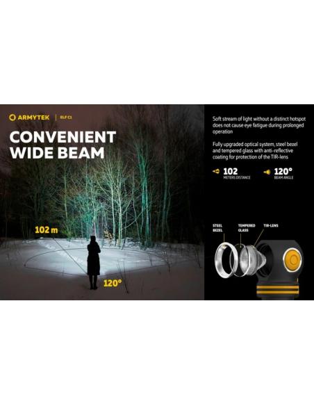 LAMPE ELF C1 +BATT 900AH ARMYTEK