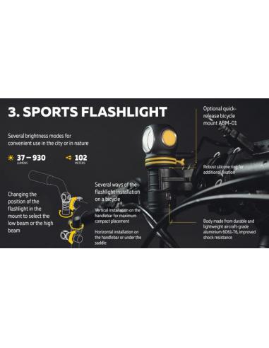 LAMPE ELF C1 +BATT 900AH ARMYTEK