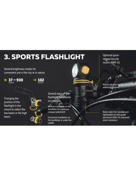 LAMPE ELF C1 +BATT 900AH ARMYTEK