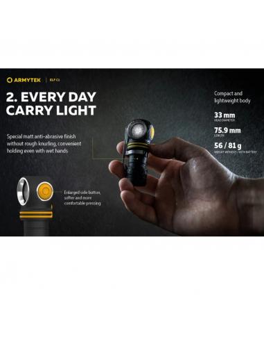 LAMPE ELF C1 +BATT 900AH ARMYTEK