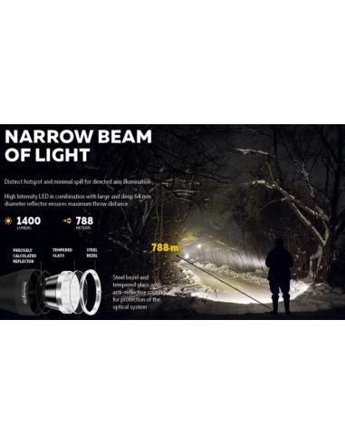LAMPE BARRACUDA PRO XHP35 - 1850 LUMENS ARMYTEK
